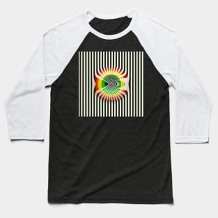 Op art 1 Baseball T-Shirt